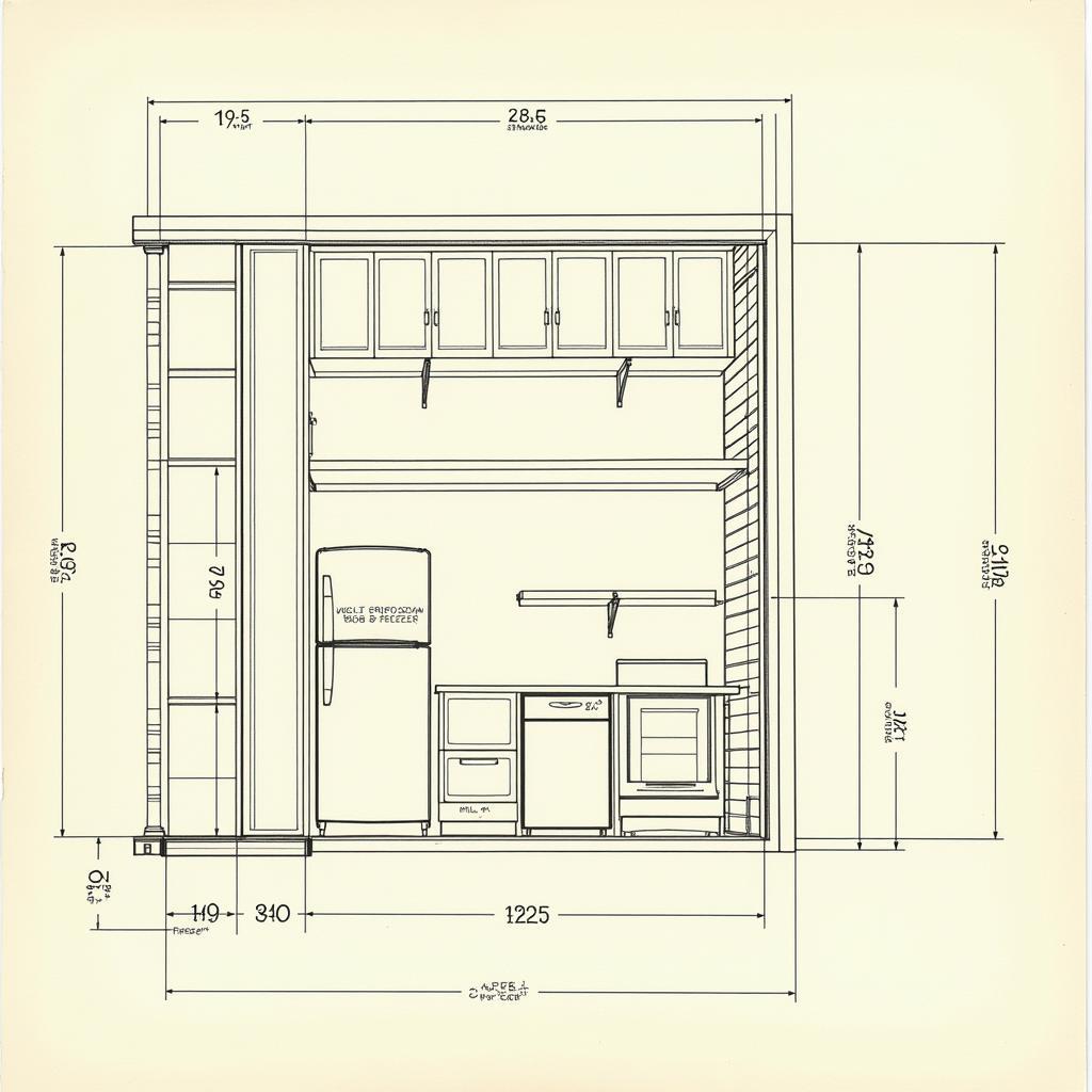 Food Storage Room Planning Blueprint