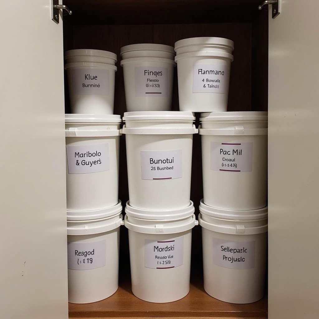 Food Survival Bucket Storage Tips