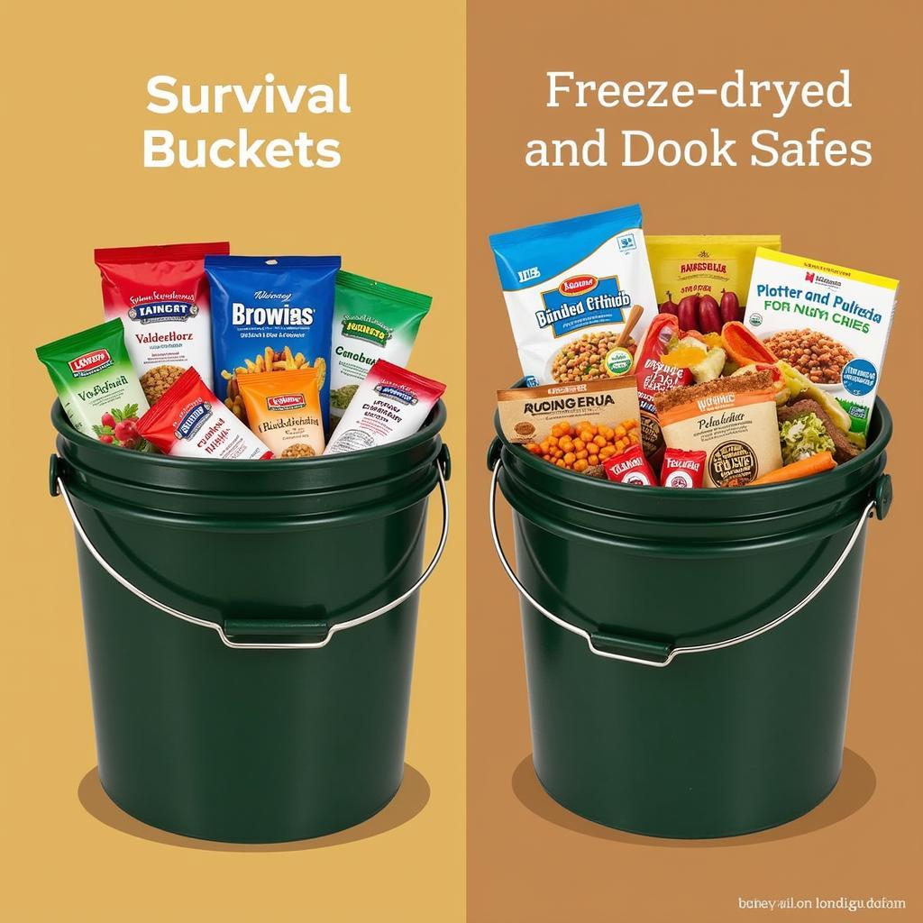 Dehydrated vs. Freeze-Dried Food in Survival Buckets