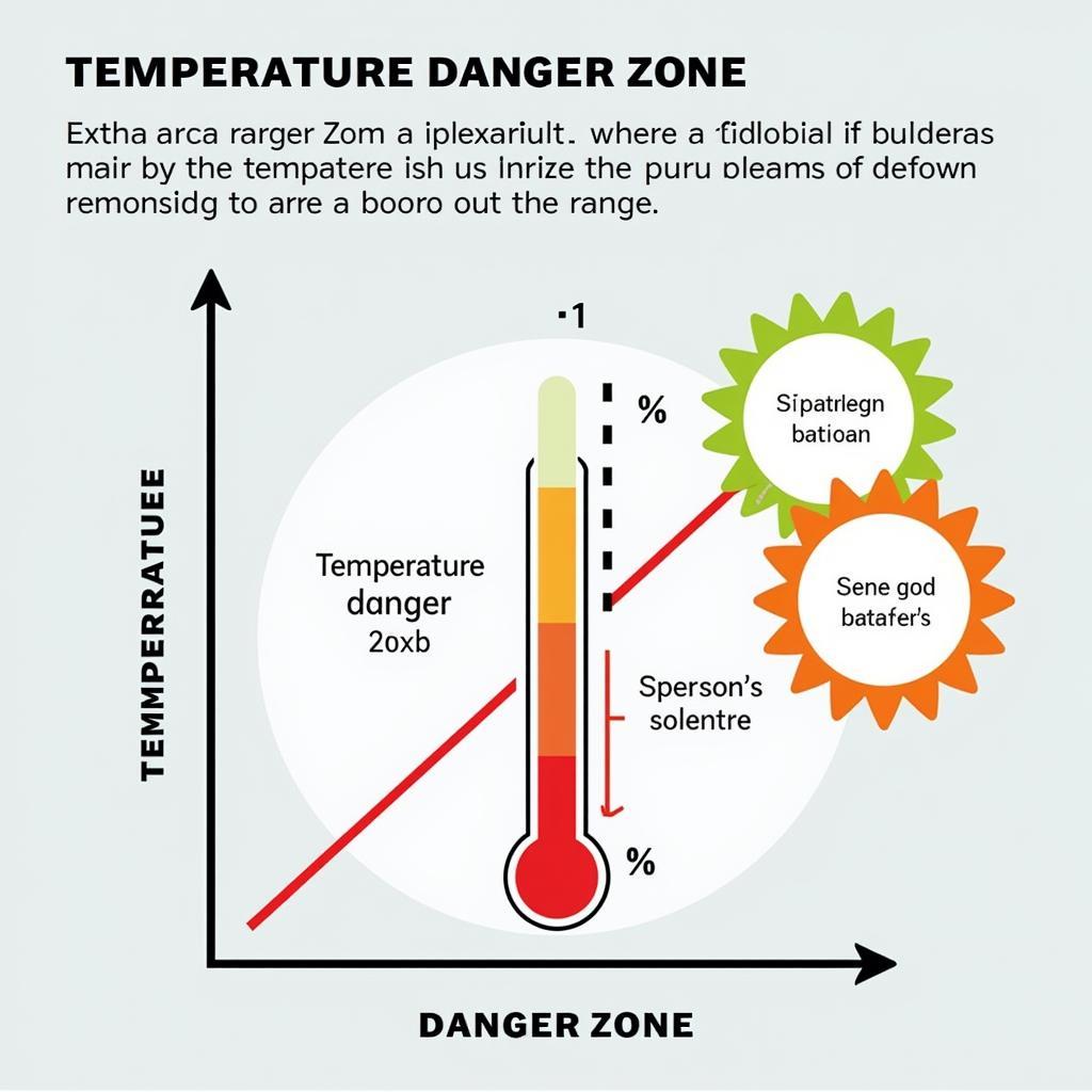 Food Temperature Danger Zone Chart