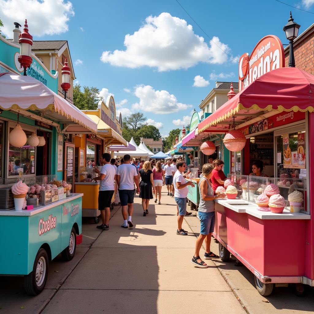 Food Town Ice Cream Festival Vendors