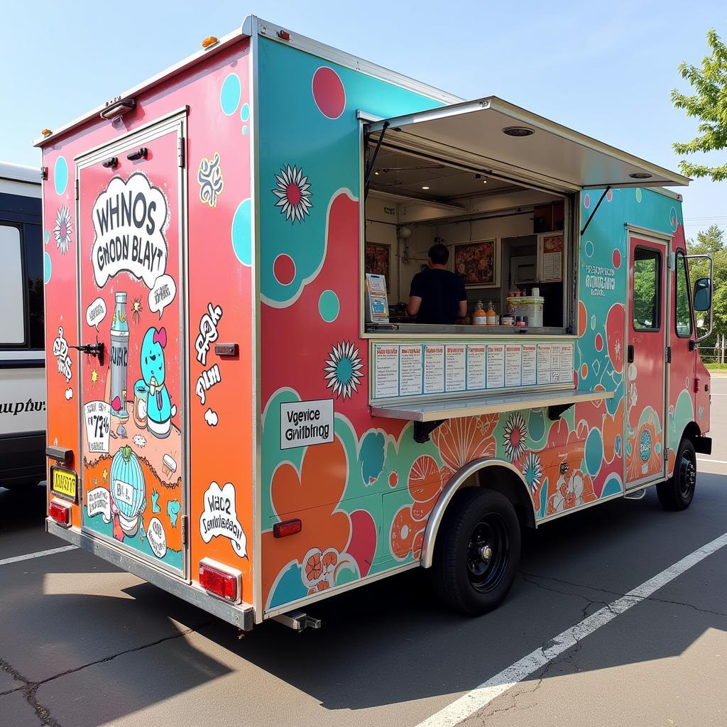 Food Trailer Exterior Branding