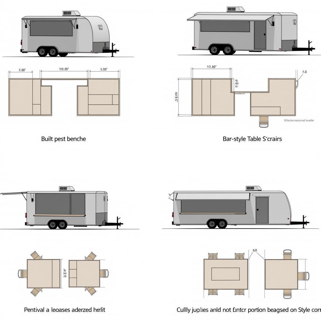 Food Trailer Porch Design and Layout