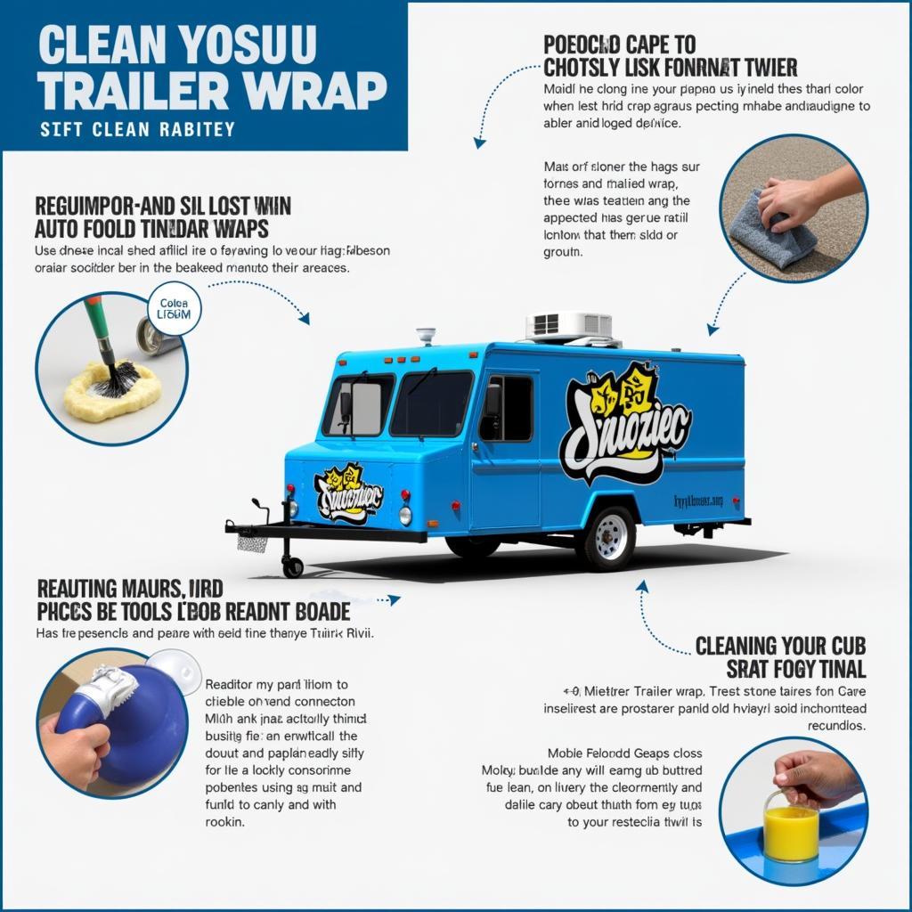 Maintaining Your Food Trailer Wrap