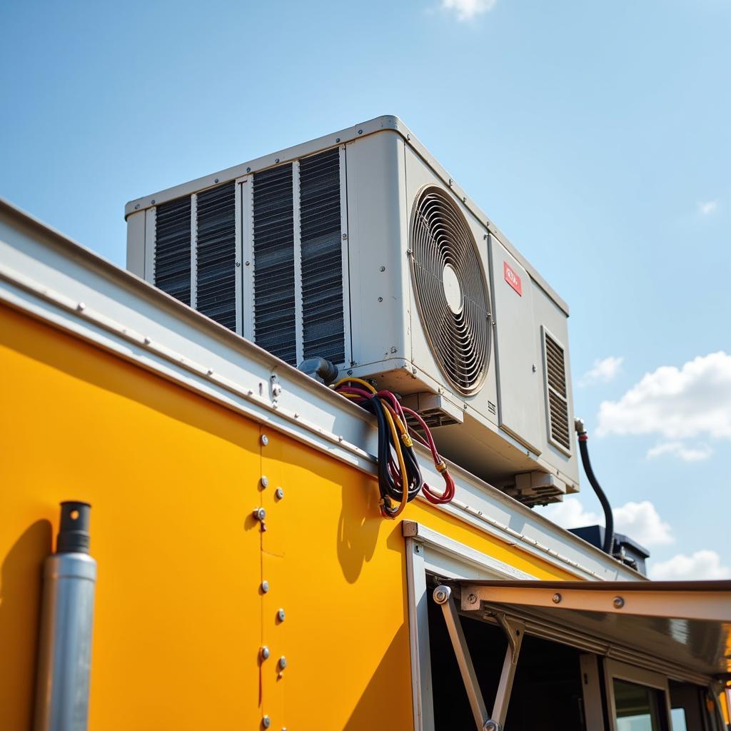 Food Truck AC Unit Installation