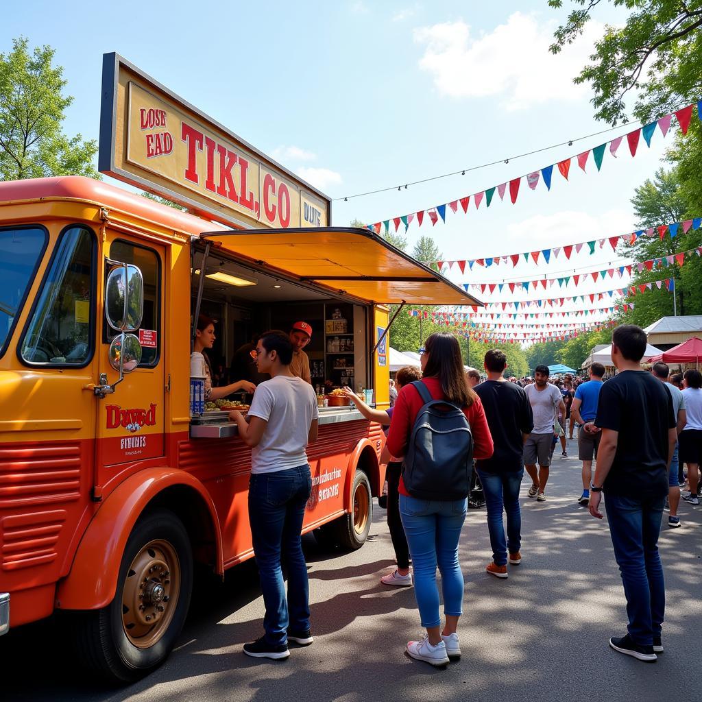 Food Truck at a Festival