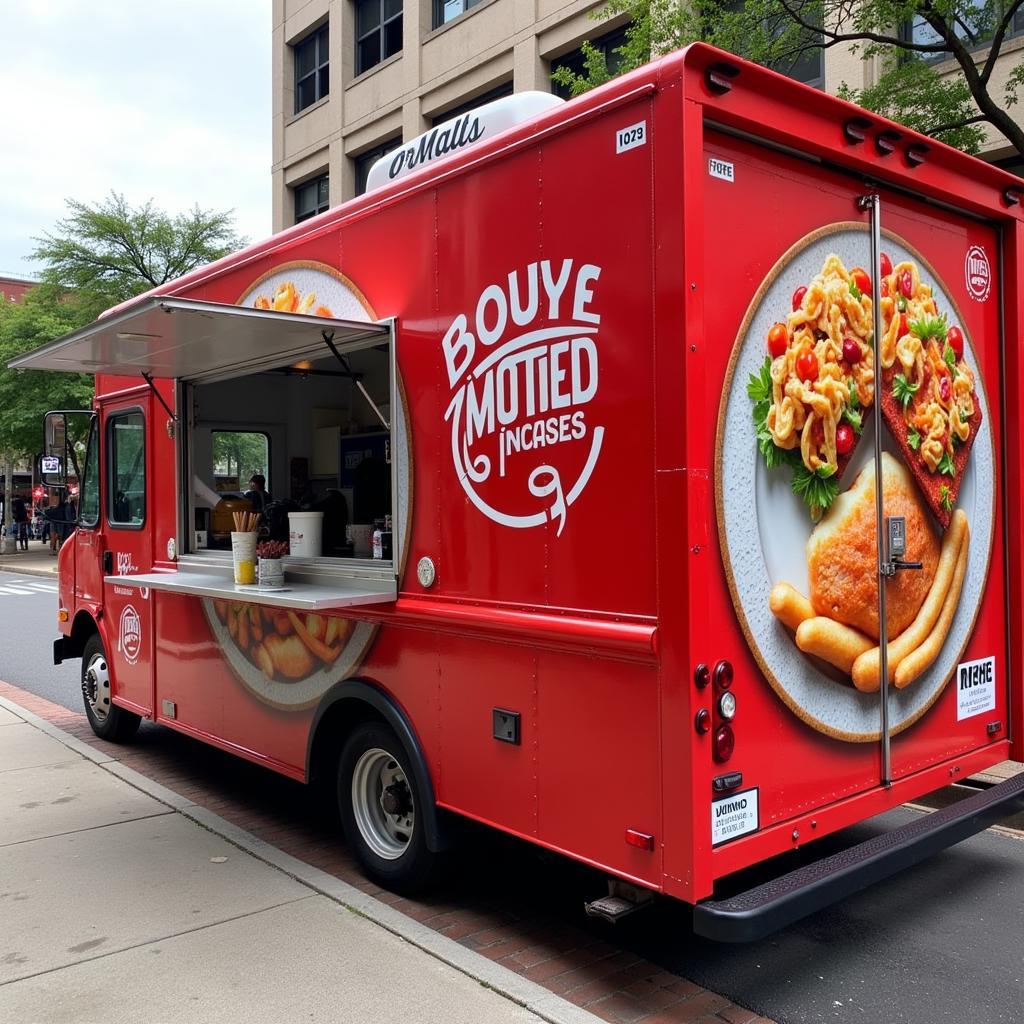 Food Truck Exterior in Baton Rouge