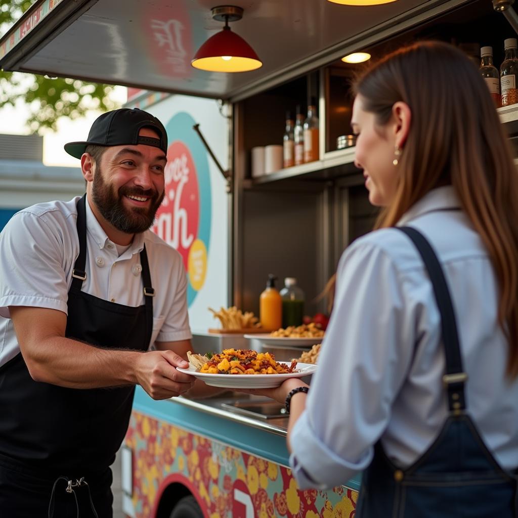 Food trucks create a sense of community in Davie, Florida.