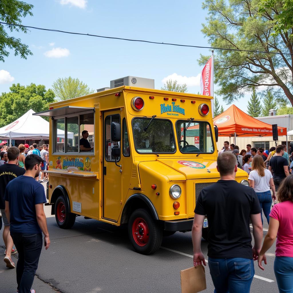 Food Truck at a Festival