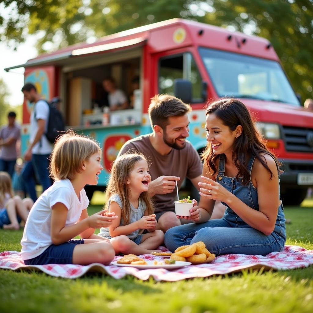 Family Fun at the Food Truck Festival