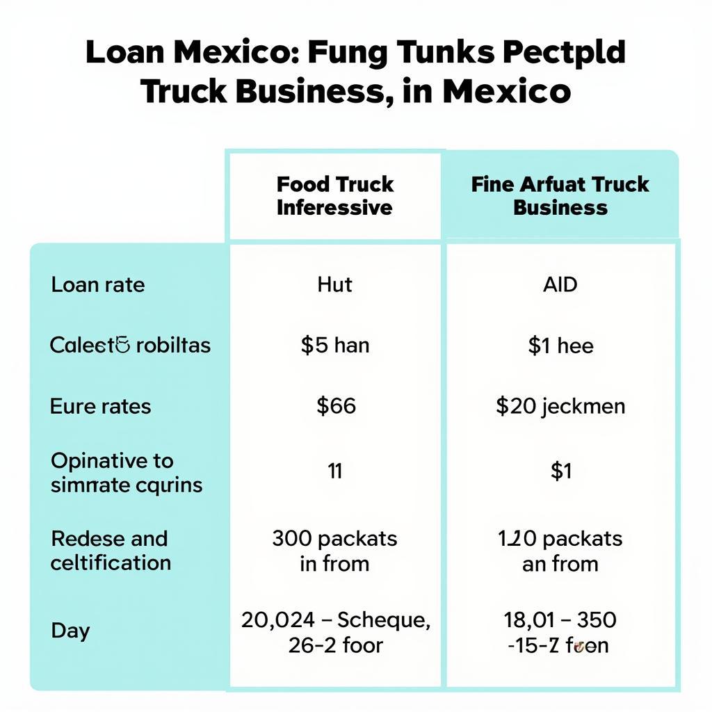 Food Truck Financing Options in Mexico