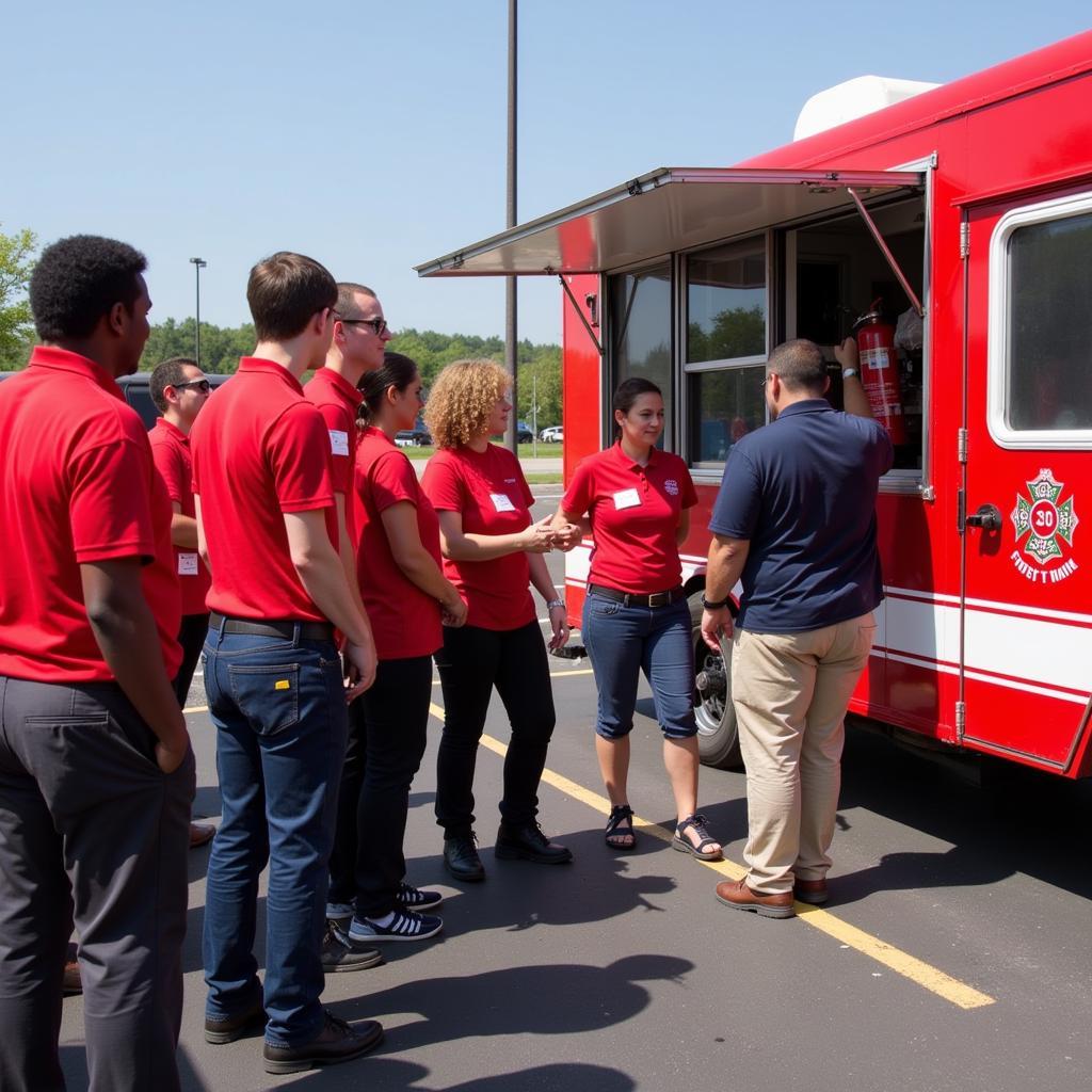 Food Truck Fire Extinguisher Training