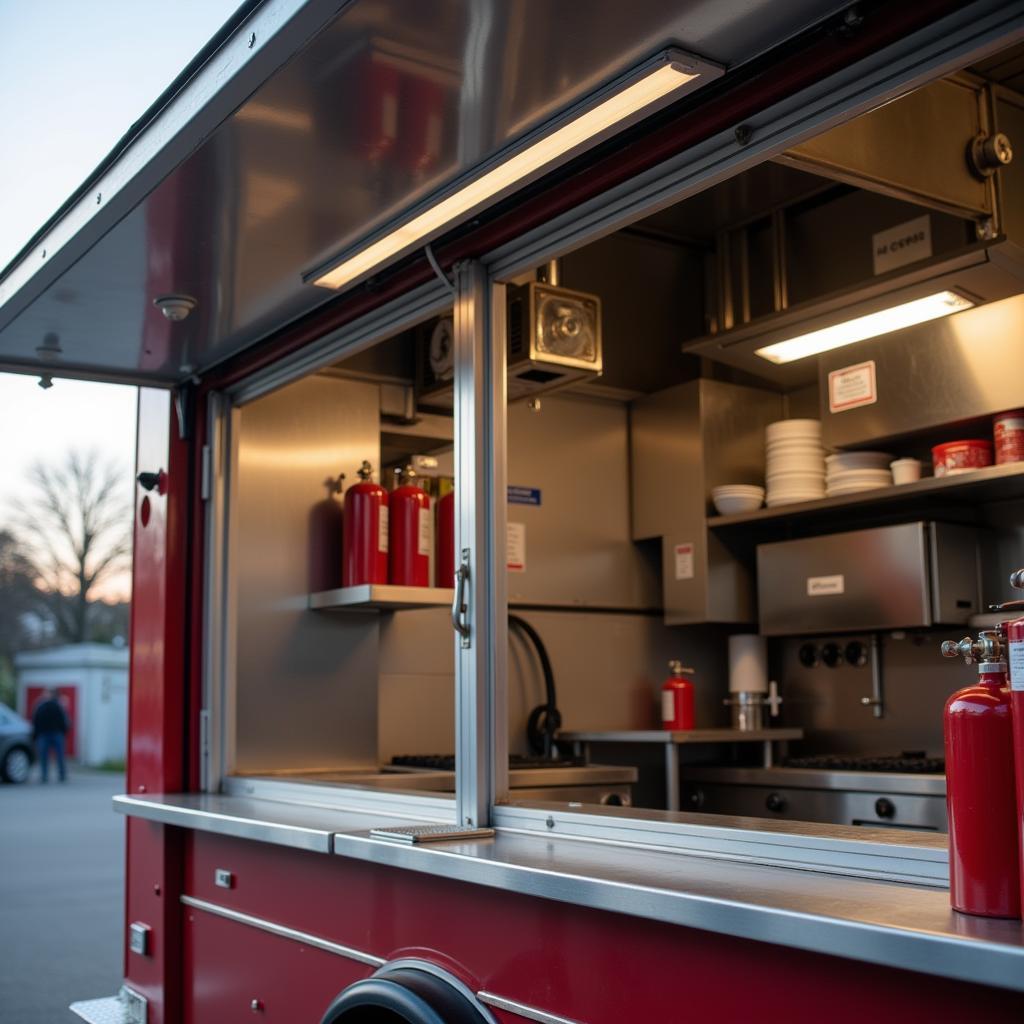 Food Truck Fire Suppression System