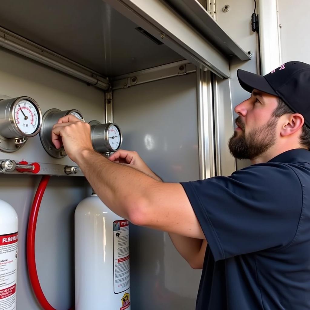 Food Truck Fire Suppression System Maintenance