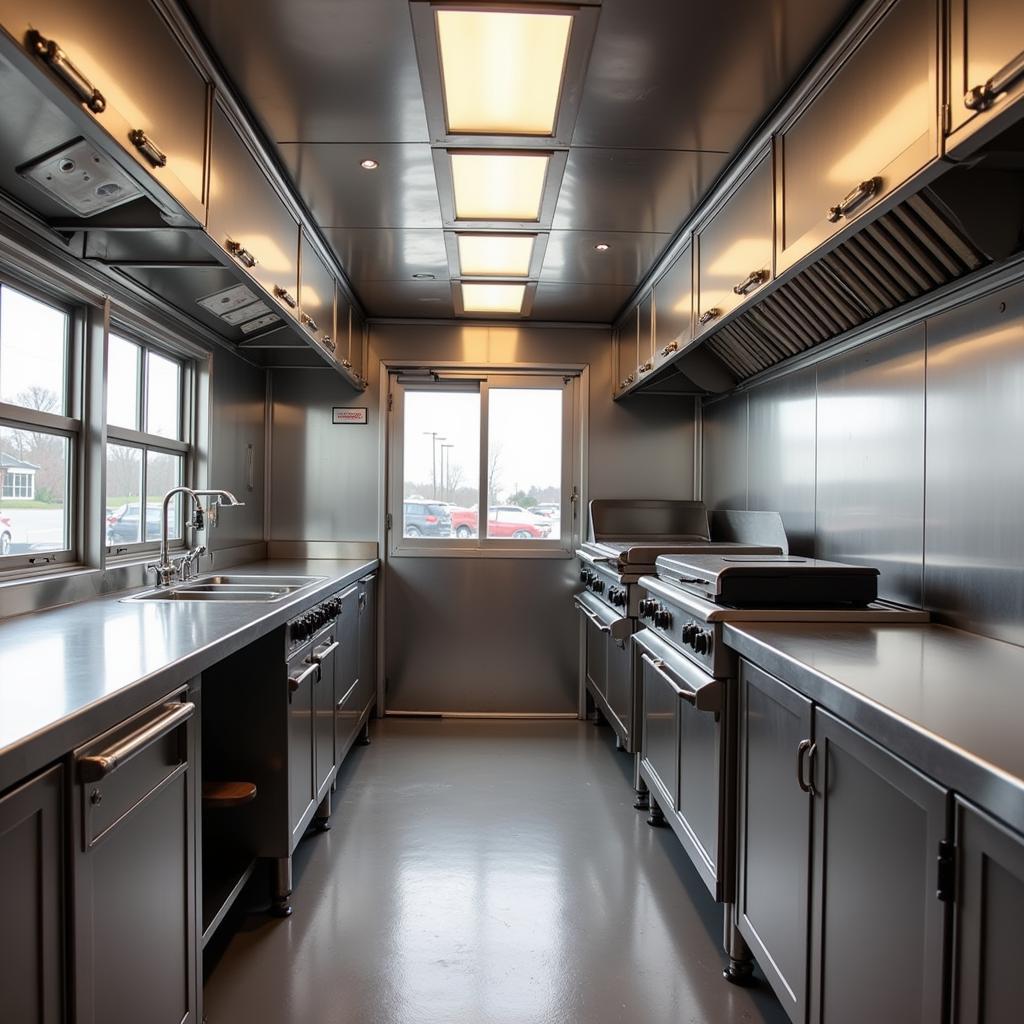 Food Truck Interior in Greensboro, NC for Sale