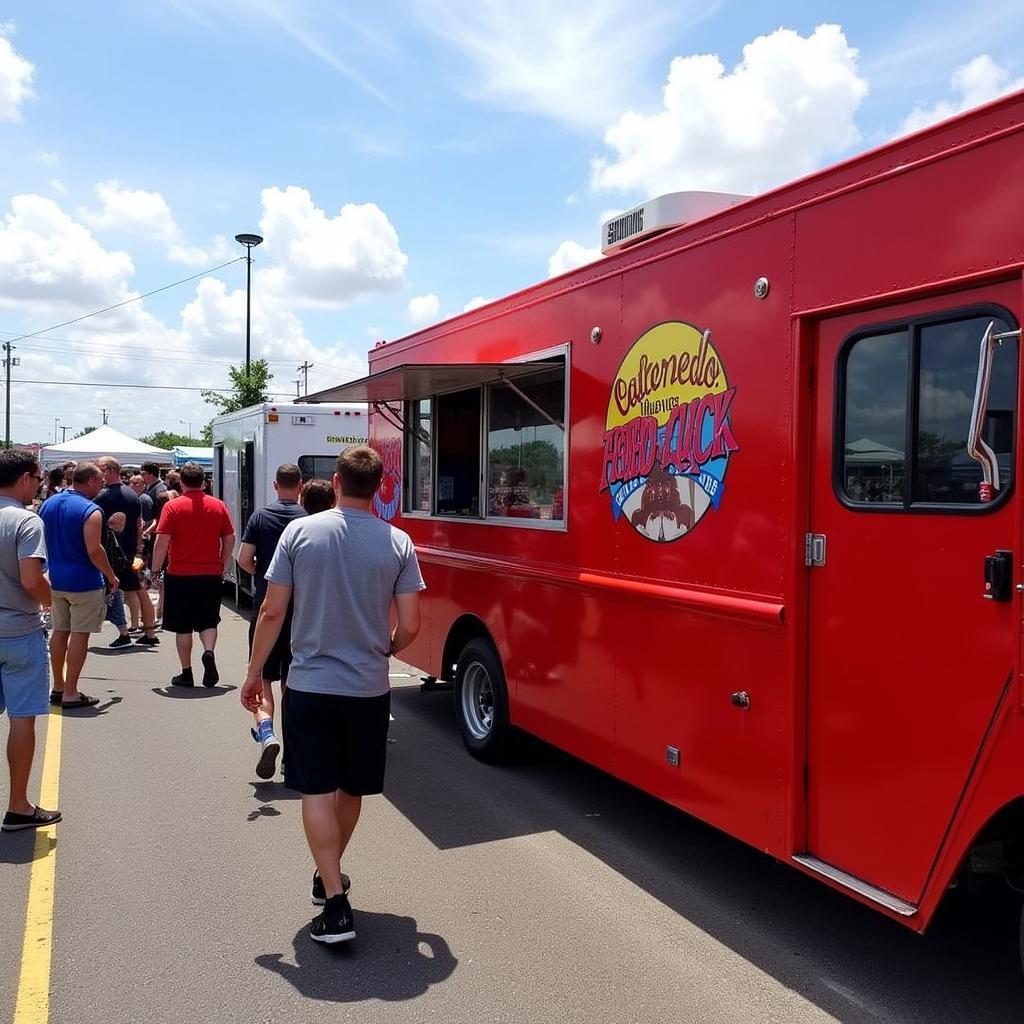 Food Truck Exterior in Shreveport