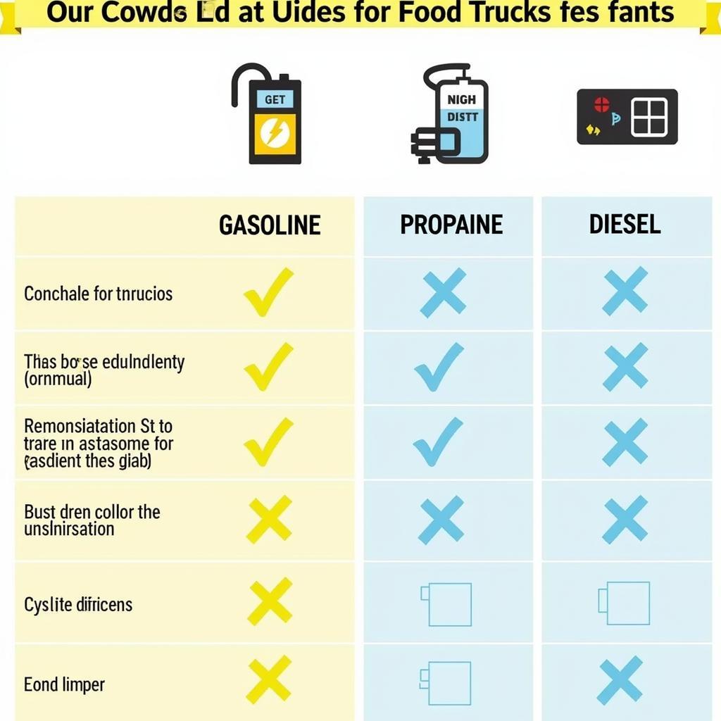 Comparing Food Truck Generator Fuel Types