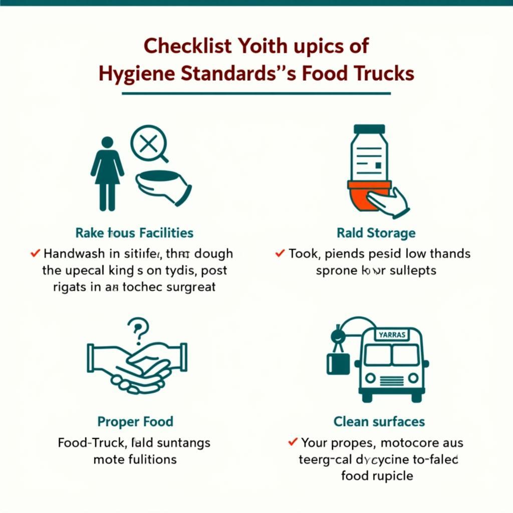 Food Truck Hygiene Checklist