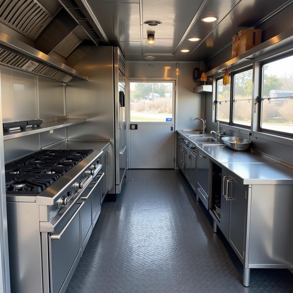 Food Truck Interior in Atlanta