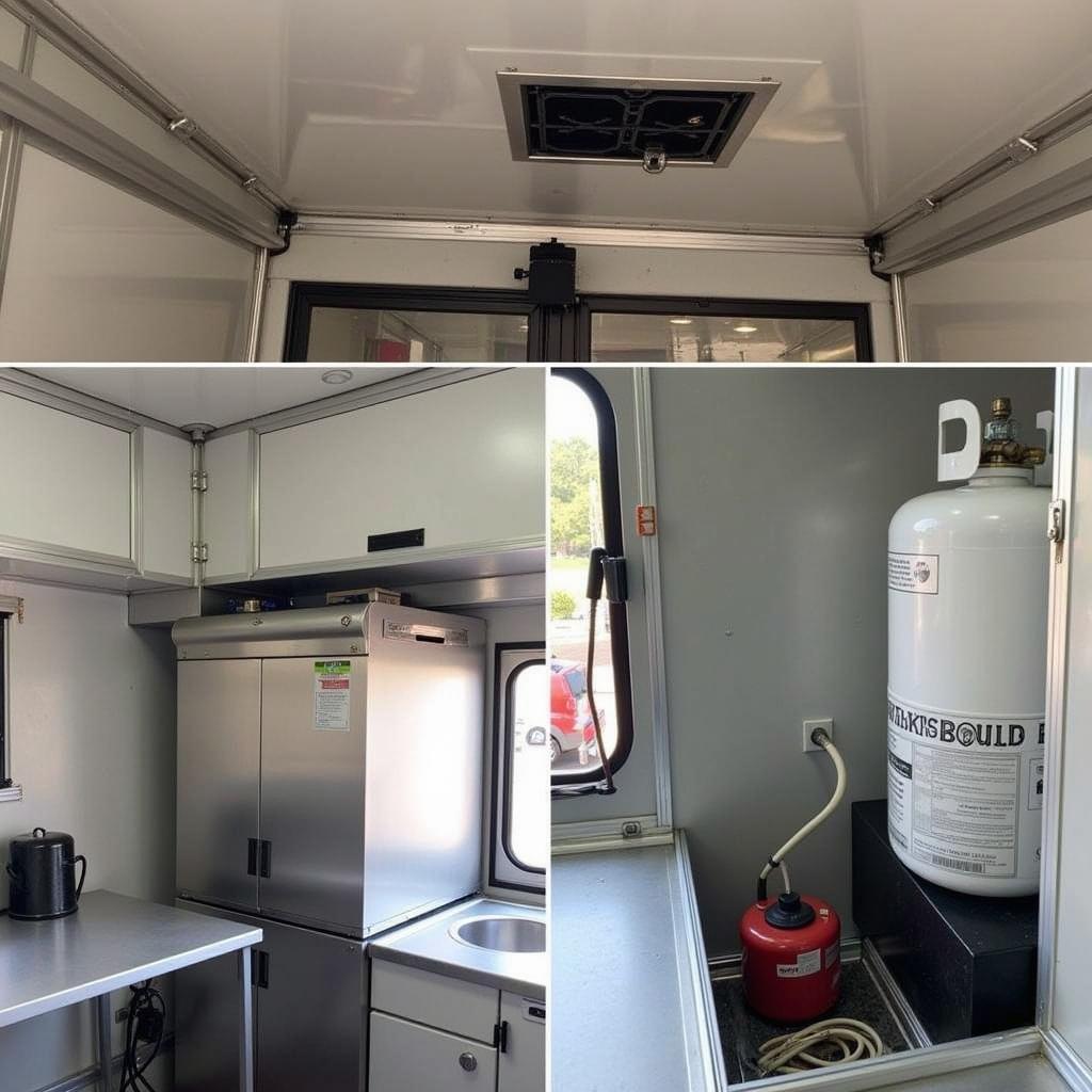 Food Truck Propane Tank Installation