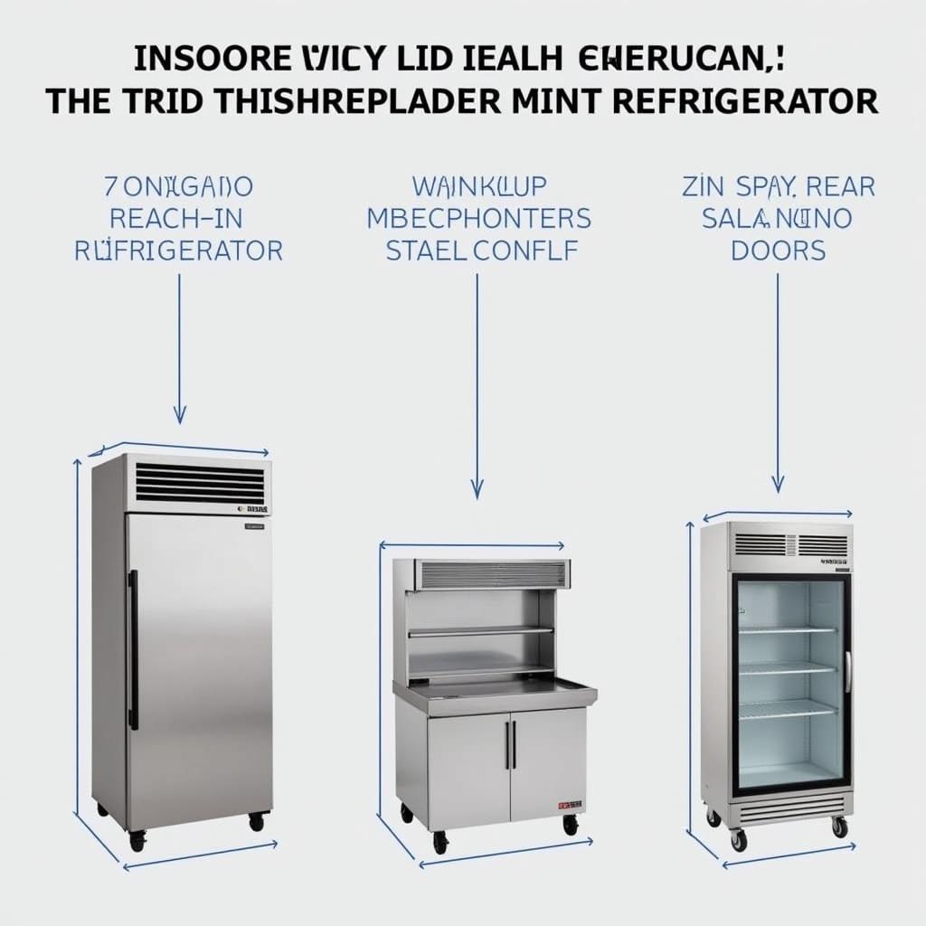 Food Truck Refrigerator Types: Reach-In, Worktop, and Display