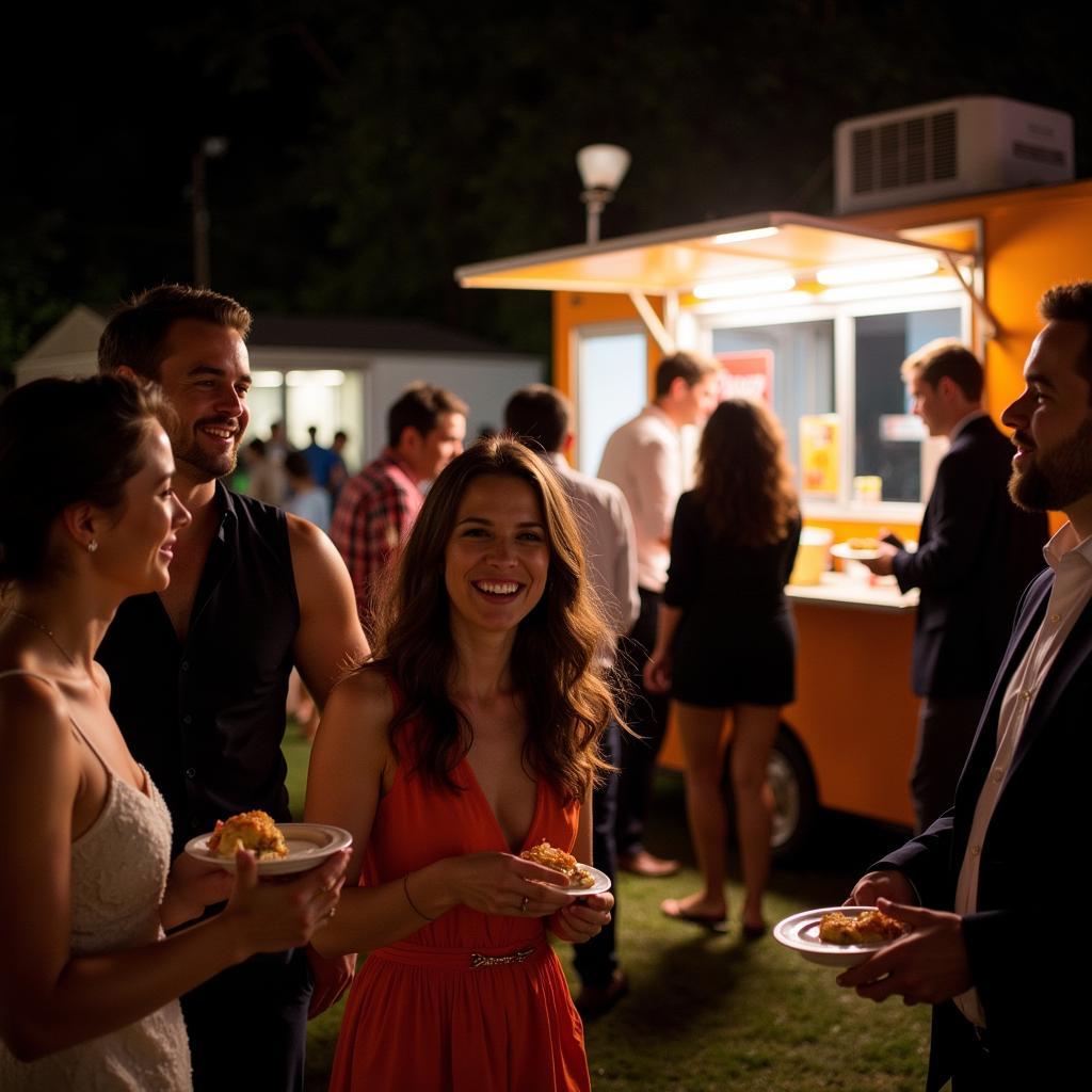 Food Truck Wedding NJ Late Night Fun