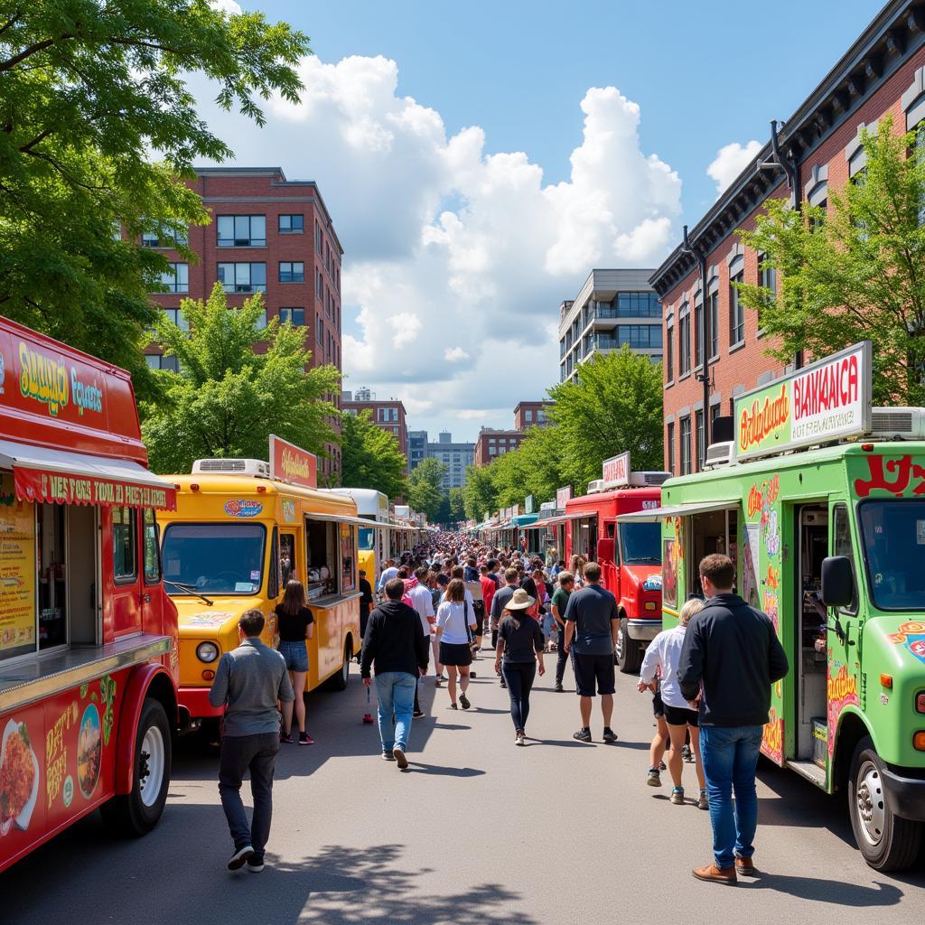 Food Trucks on Mill Plain