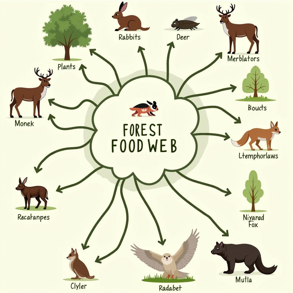 Example of a Food Web Diagram