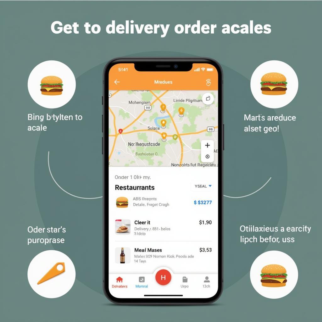 Foodease App Order Tracking and Delivery