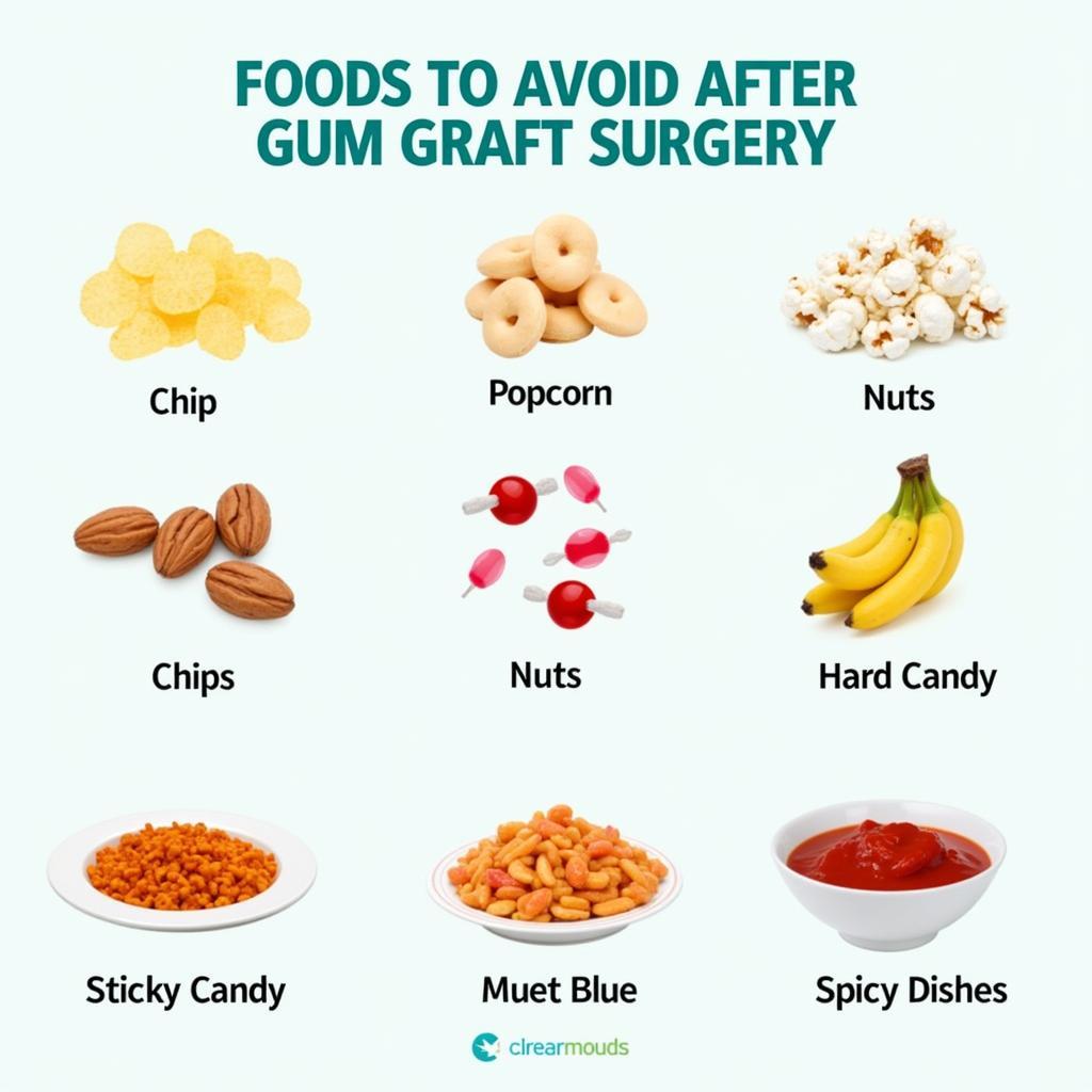 Foods to Avoid After Gum Graft: Chips, Popcorn, Nuts, Sticky Candy