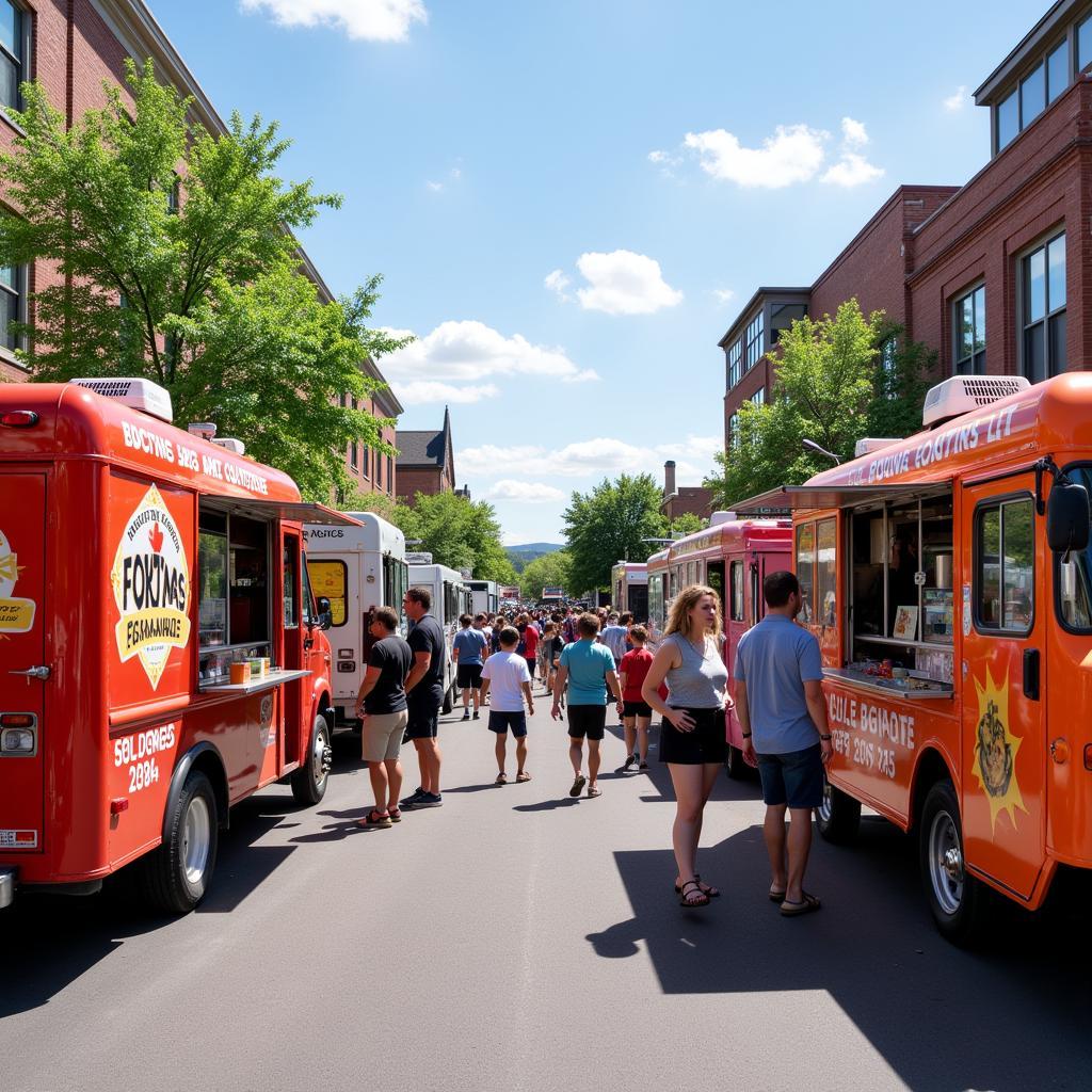 Diverse Food Trucks in Fort Collins