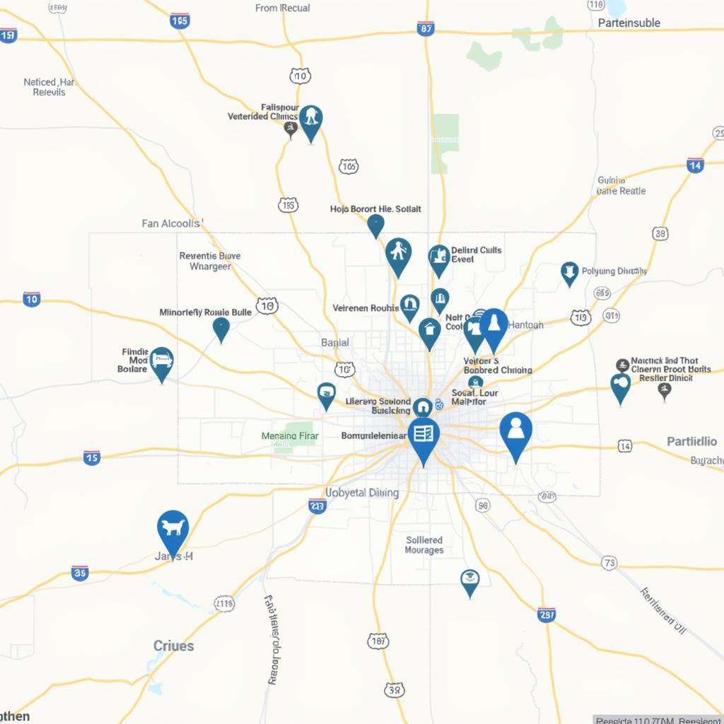 Fort Wayne Pet Food Pantry Locations Map