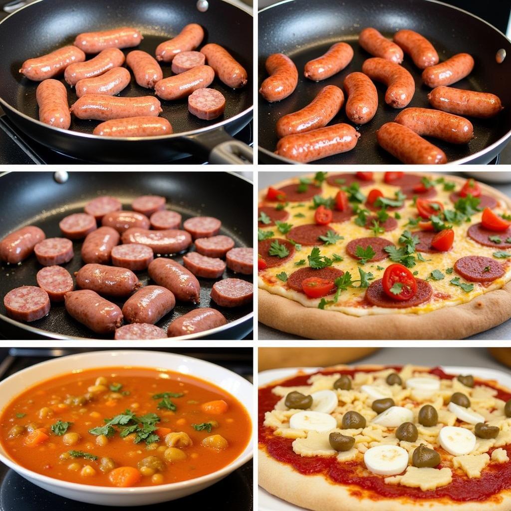 Various Cooking Methods for Portuguese Sausage