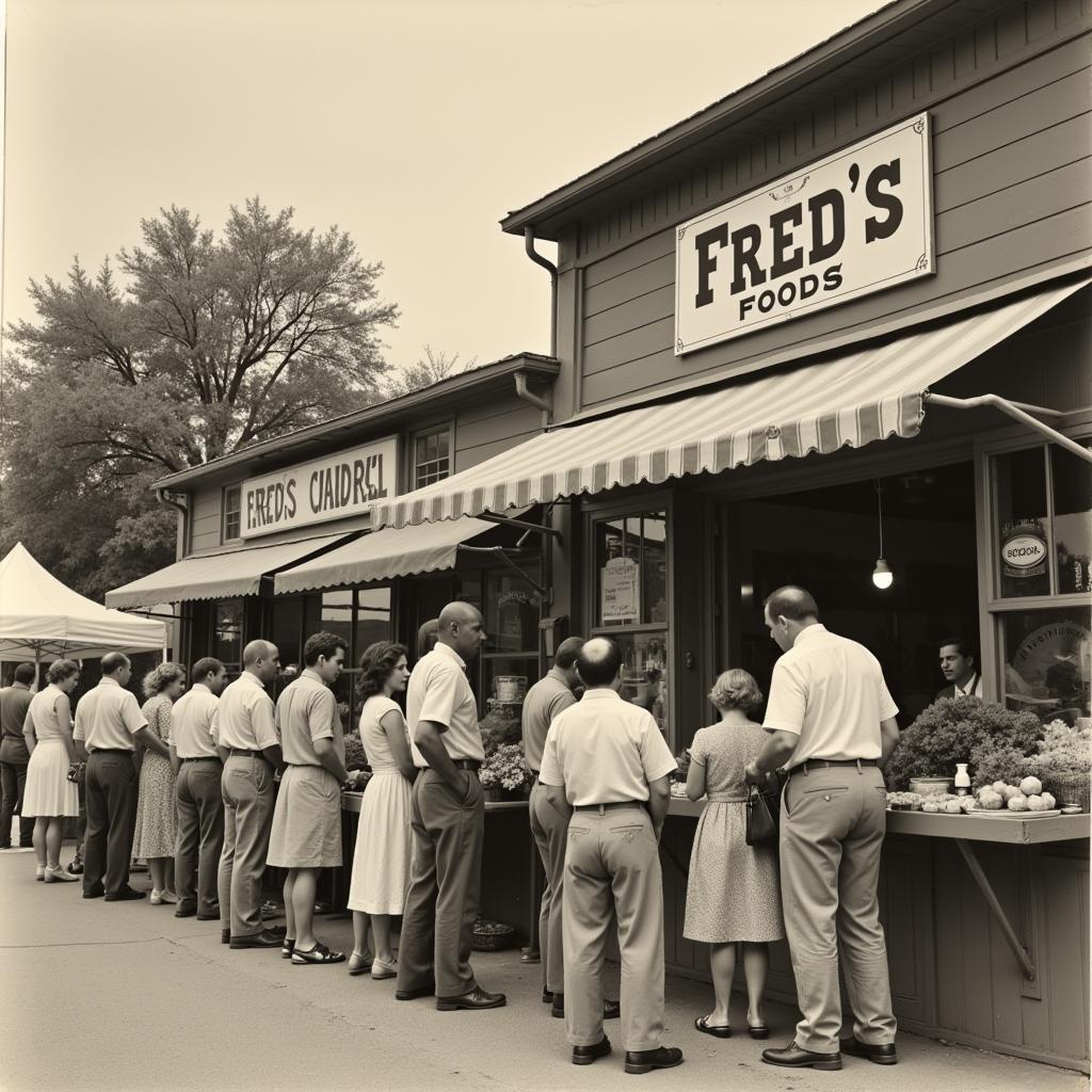 Fred's Foods Early Days