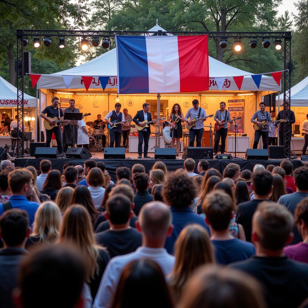 Live Music Performance at the Festival