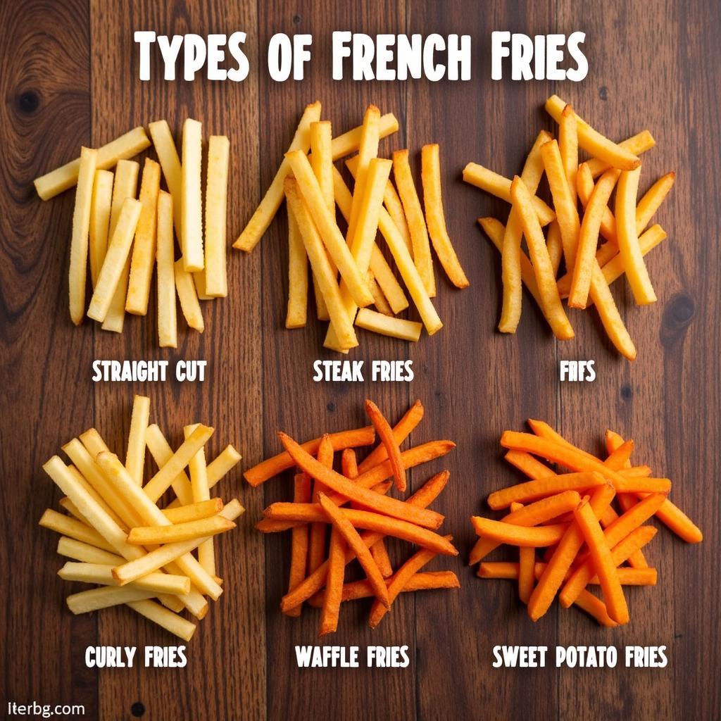 Different Types of French Fries