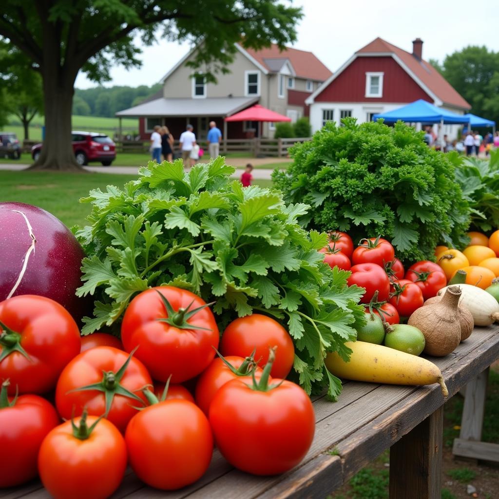 Fresh, Seasonal Produce from a Local Hamlet Farm