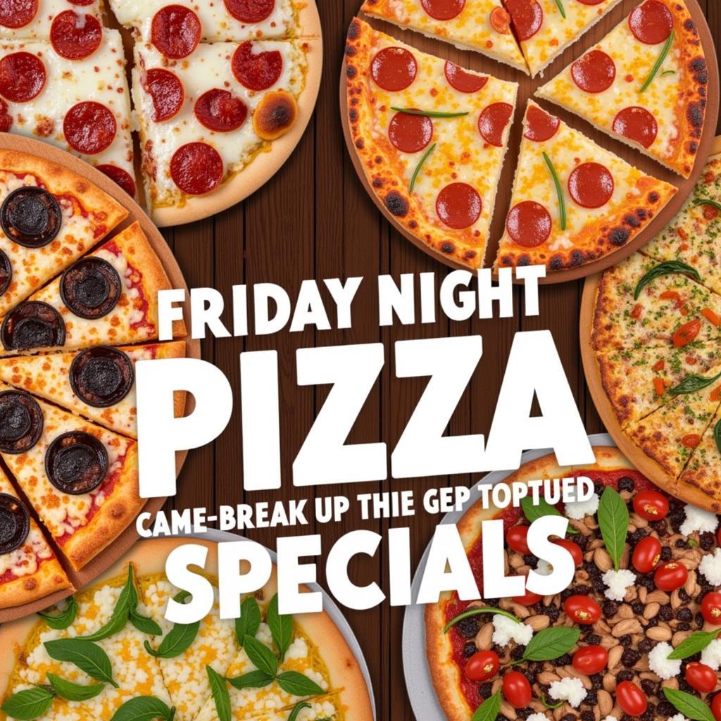 Delicious Friday Night Pizza Specials