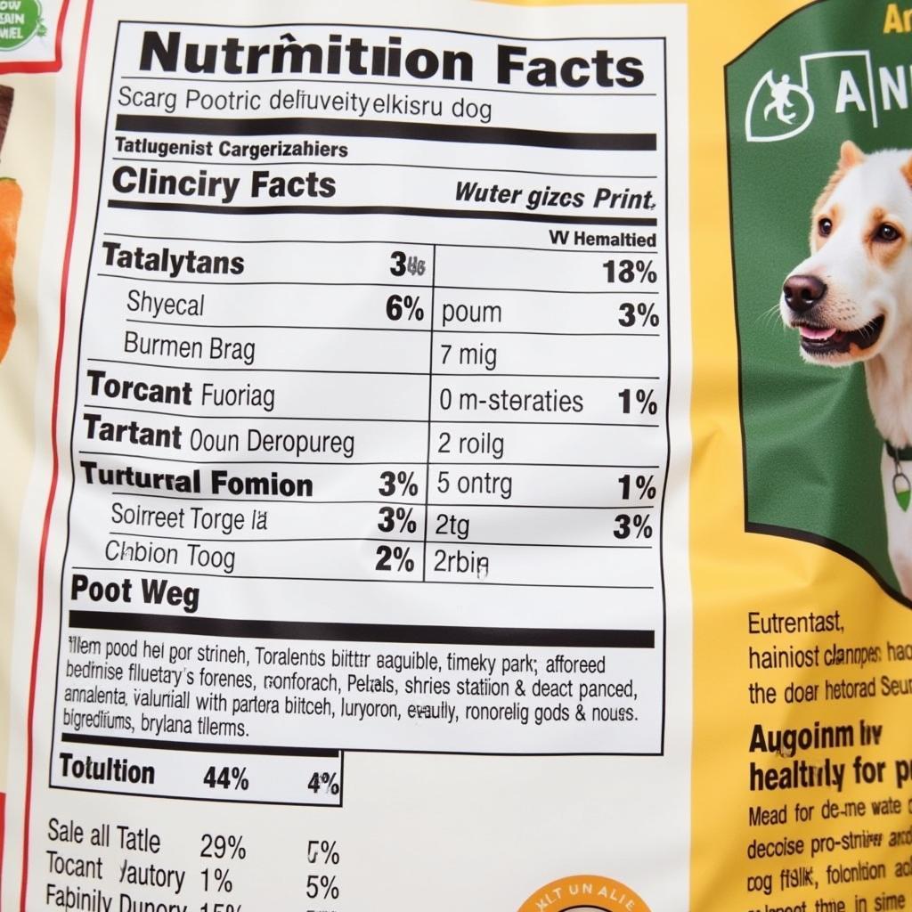 Analyzing FRM Dog Food Ingredients