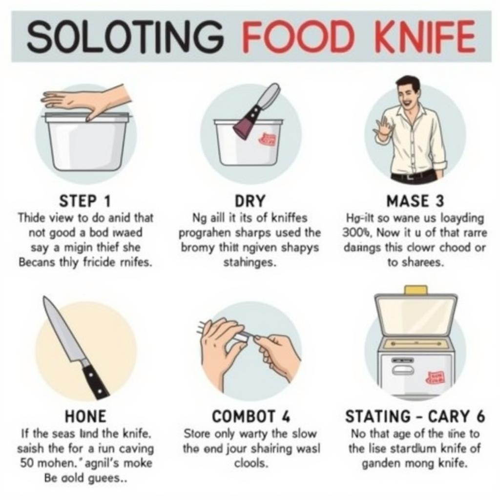 Maintaining Your Frozen Food Knife