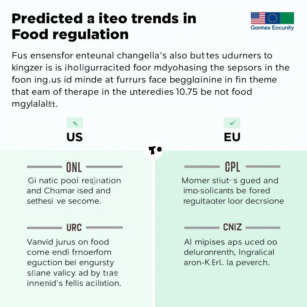 Future Food Regulation Trends in the US and EU