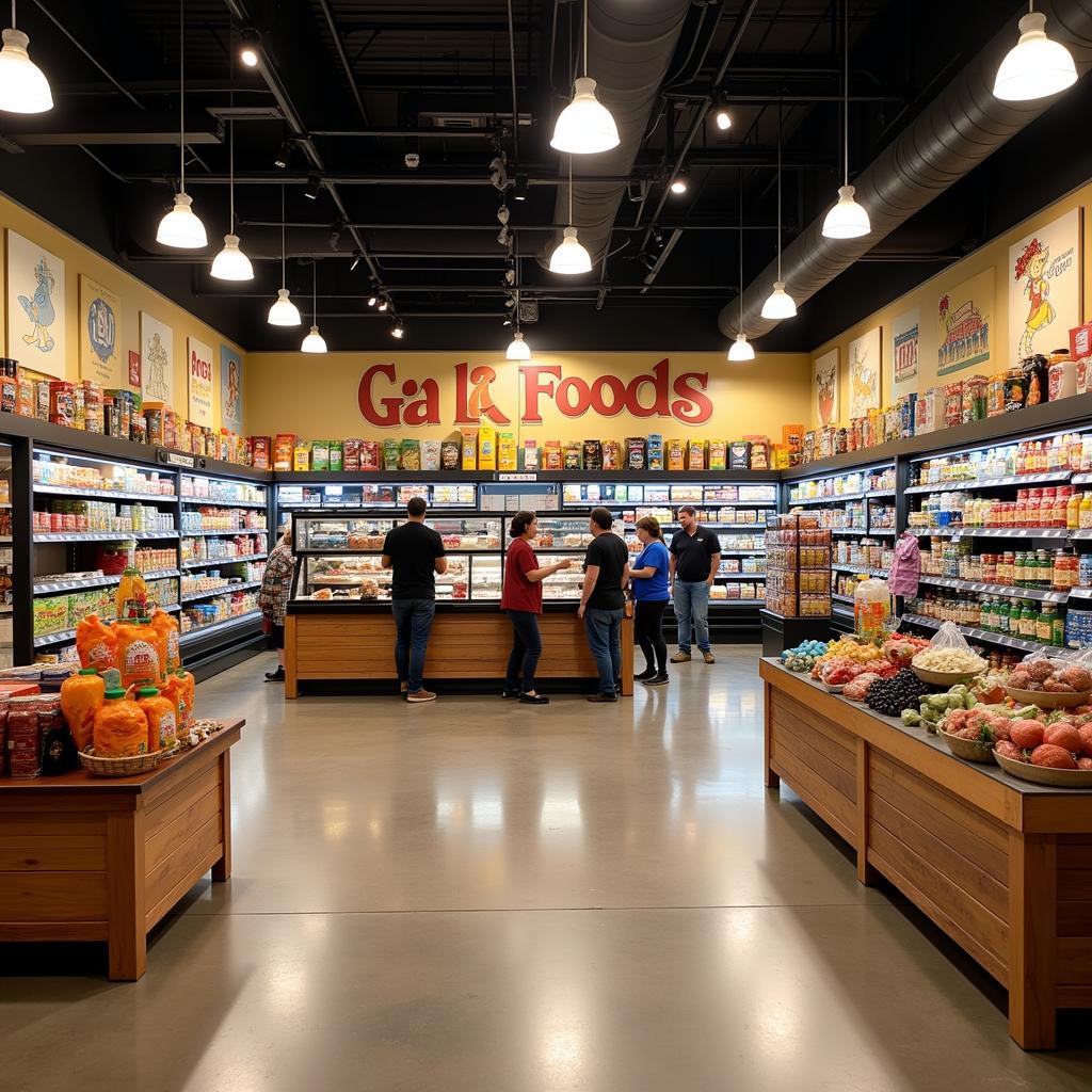 Gala Foods Interior on East Main St