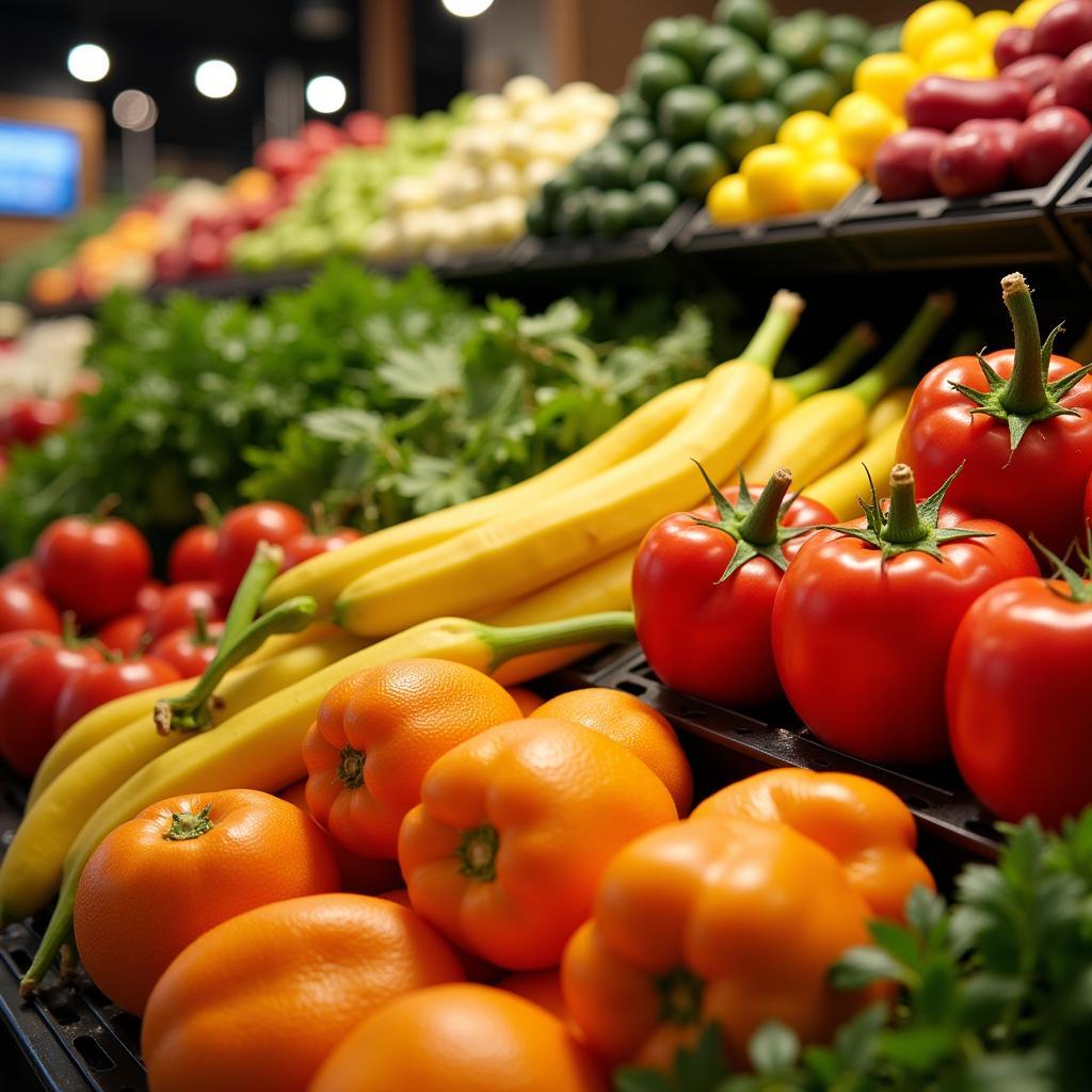 Fresh Produce Display at Gala Foods