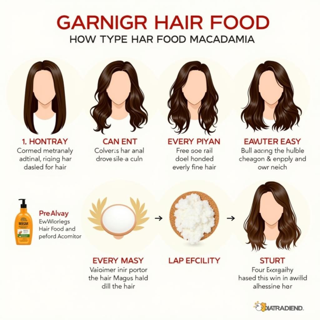 Garnier Hair Food Macadamia for Different Hair Types