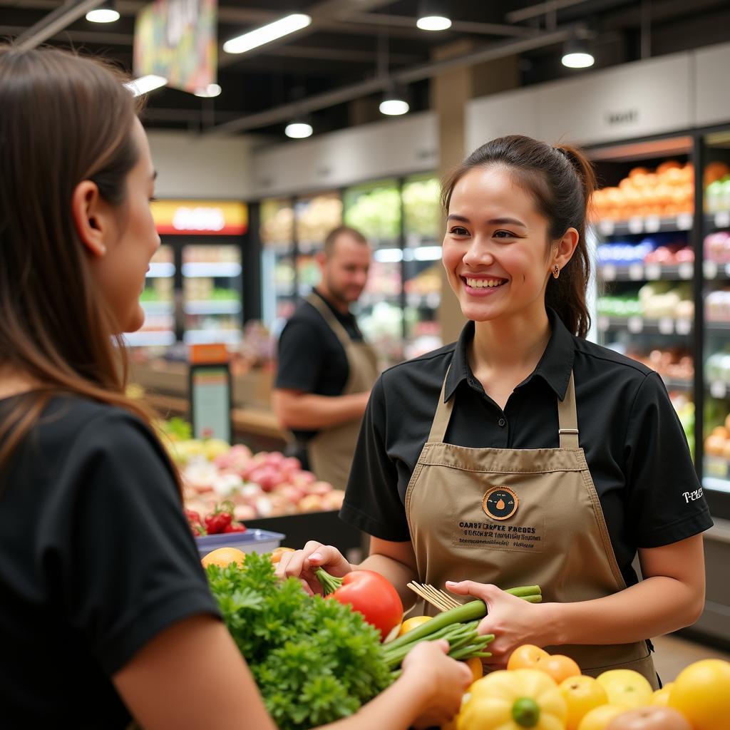 Friendly Staff at Gary's Super Foods