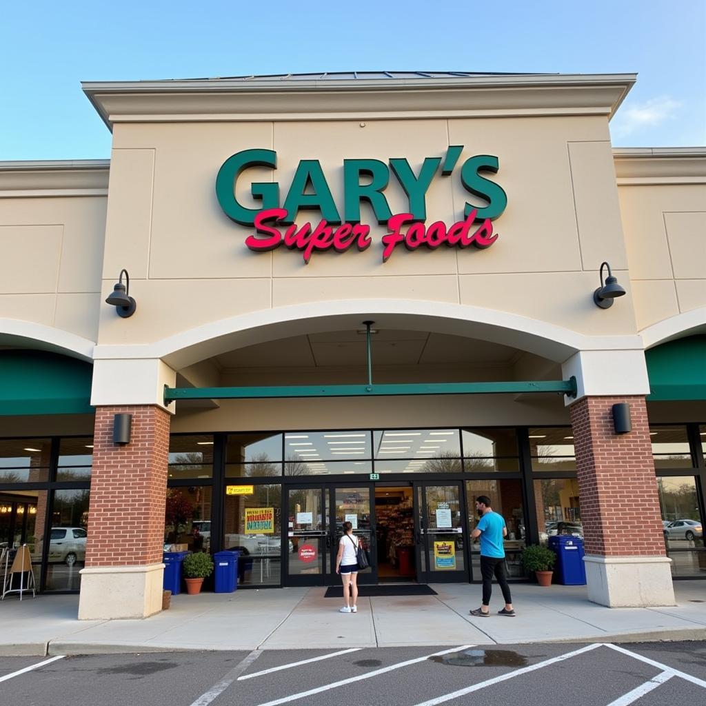 Gary's Super Foods Storefront at Westfield