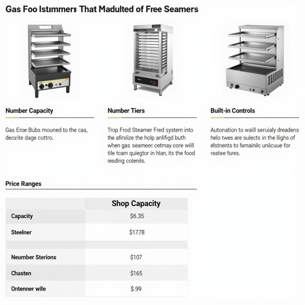 Choosing the Right Gas Food Steamer: Capacity, Features, and Budget Considerations