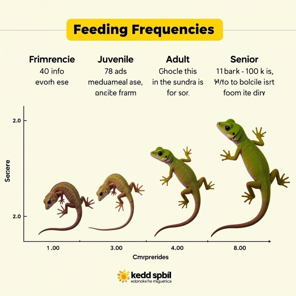 The Relationship Between Gecko Age and Food Intake