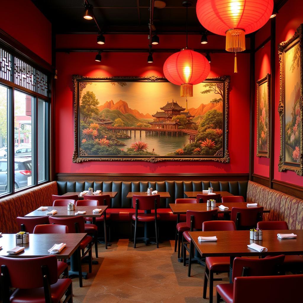 Glen Allen Chinese Restaurant Interior