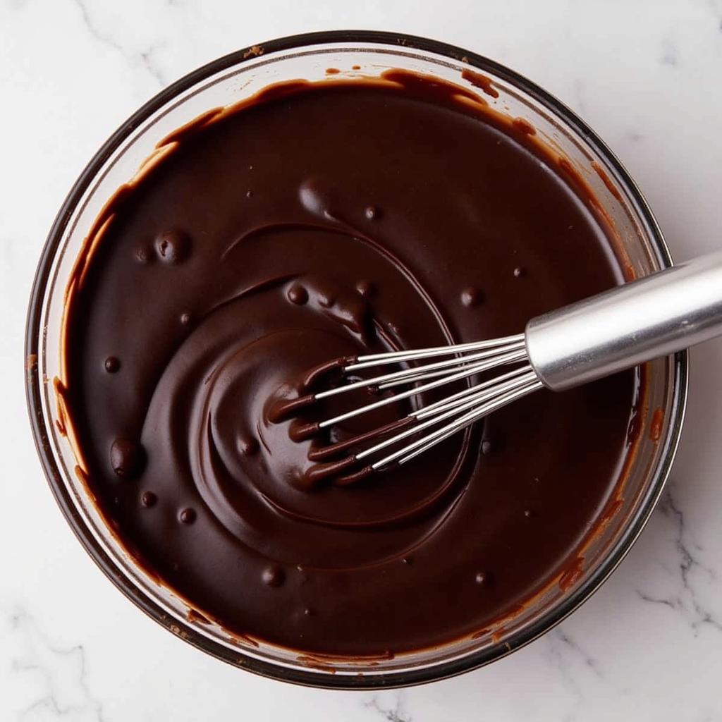 Mixing Gluten-Free Devil's Food Cake Batter